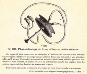 Estetoscopio Bazzi-Bianchi