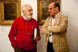 Dr. Ángel Gómez Mascaraque y el Prof. Javier Sanz Serrulla
